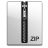 Zip Silver Icon